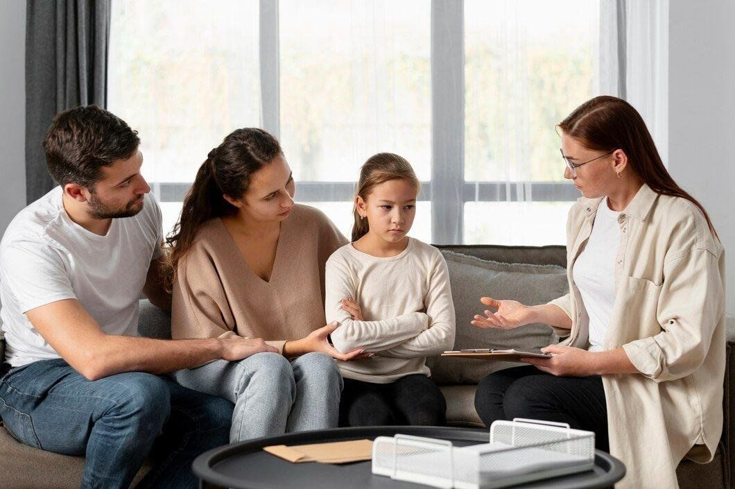Therapist providing parent counselling Calgary