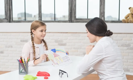 Child receiving complex psychoeducational assessment in Calgary.