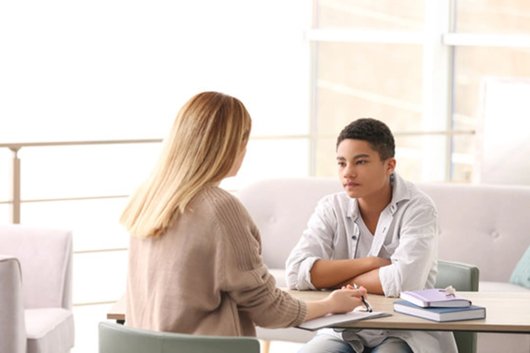 Teen counselling Calgary session in progress