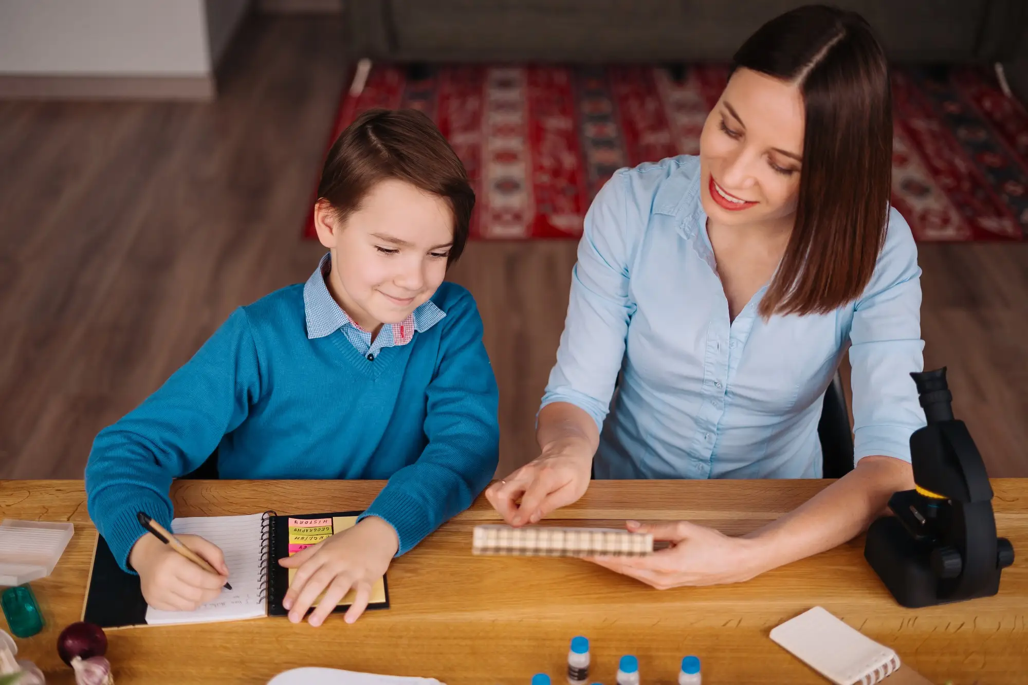 Child learning during autism assessment