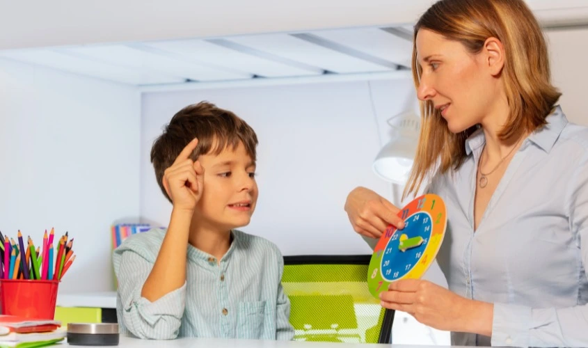 Autism assessment Calgary with child interaction.